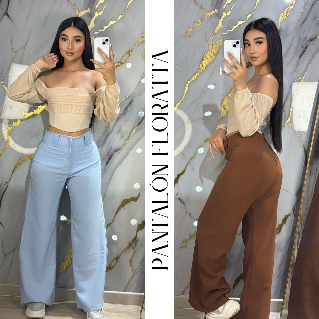 DUO Pantalón Floratta