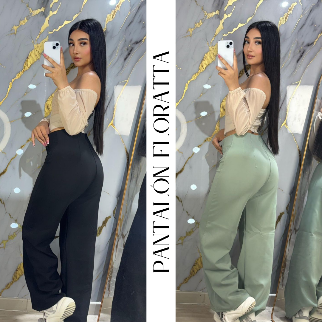 DUO Pantalón Floratta